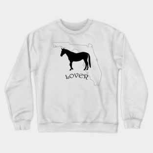 Florida Horse Lover Gift Crewneck Sweatshirt